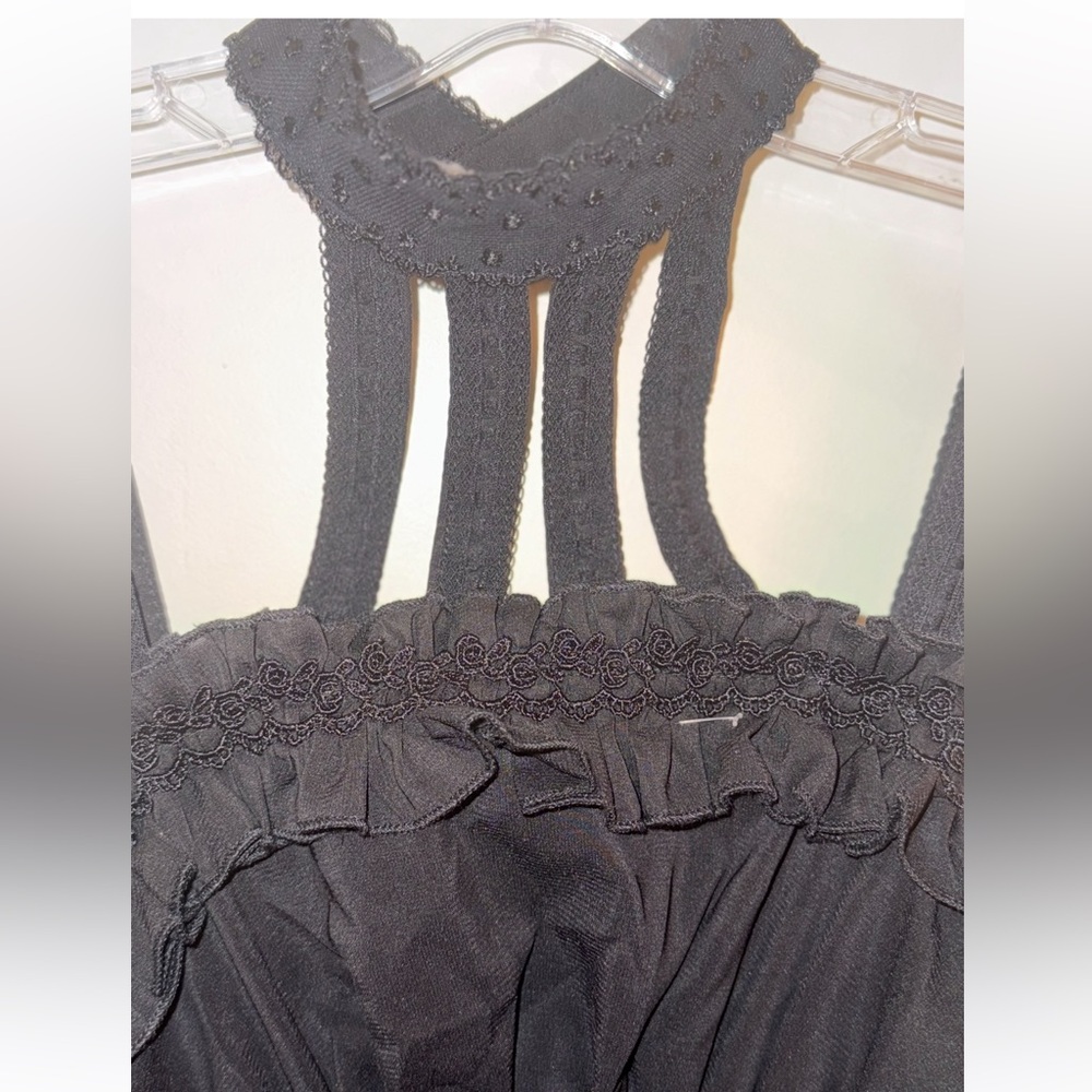 Vintage Style Lolita Halloween Gothic Elegant caged choker corset style dress S - Picture 15 of 15